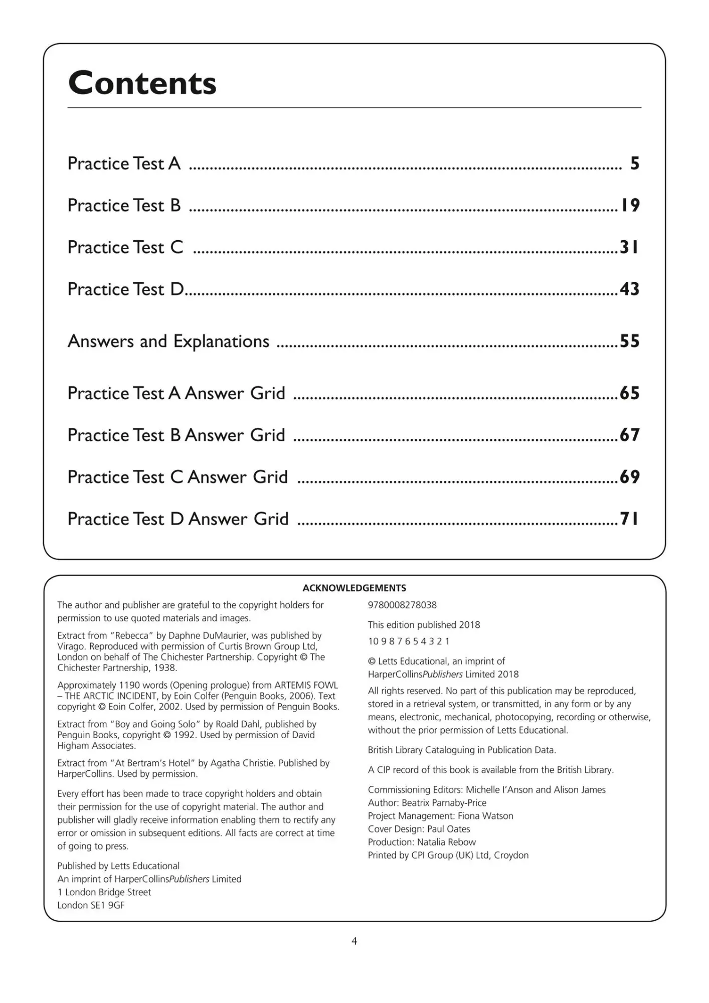 Bild: 9780008278038 | 11+ English Practice Papers Book 2 | For the 2025 Gl Assessment Tests