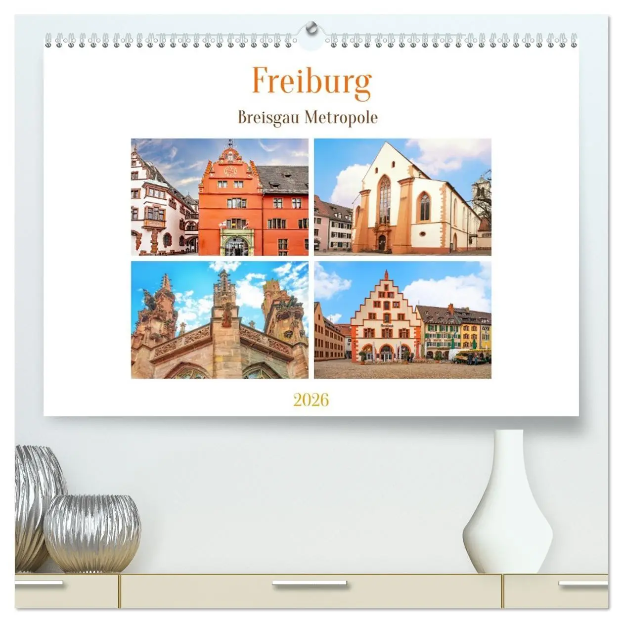 Cover: 9783457518038 | Freiburg - Breisgau Metropole (hochwertiger Premium Wandkalender...