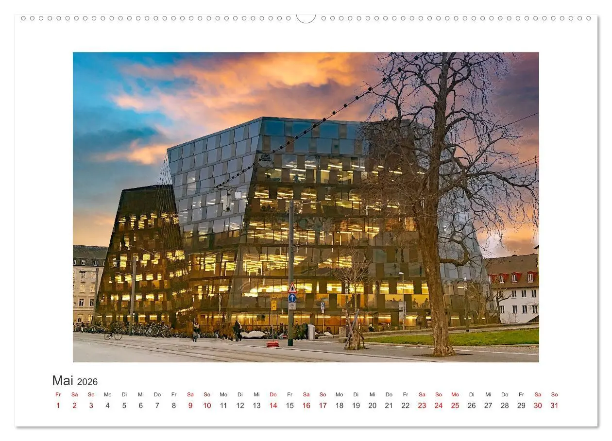 Bild: 9783457518038 | Freiburg - Breisgau Metropole (hochwertiger Premium Wandkalender...