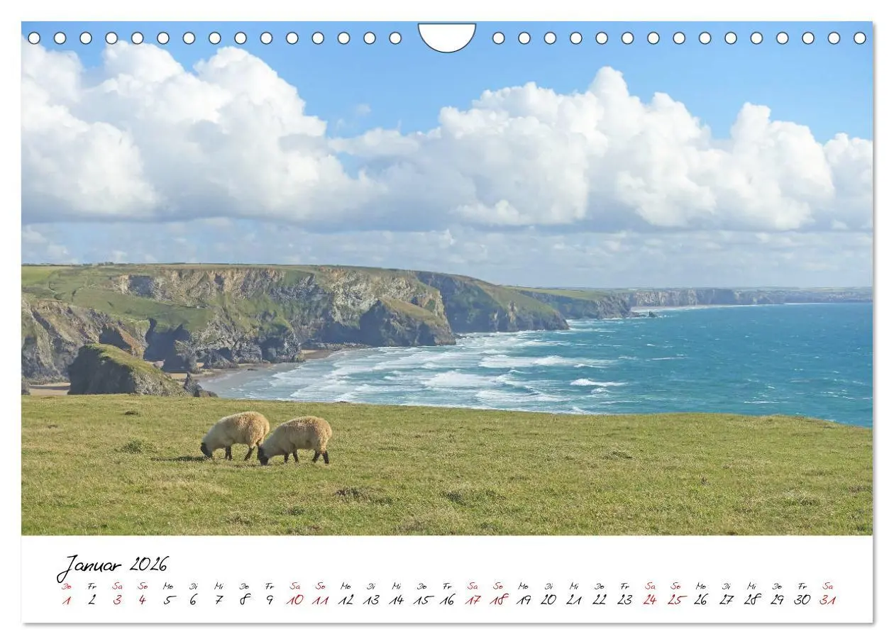 Bild: 9783457828038 | Cornwall. Der malerische Südwesten Englands (Wandkalender 2026 DIN...