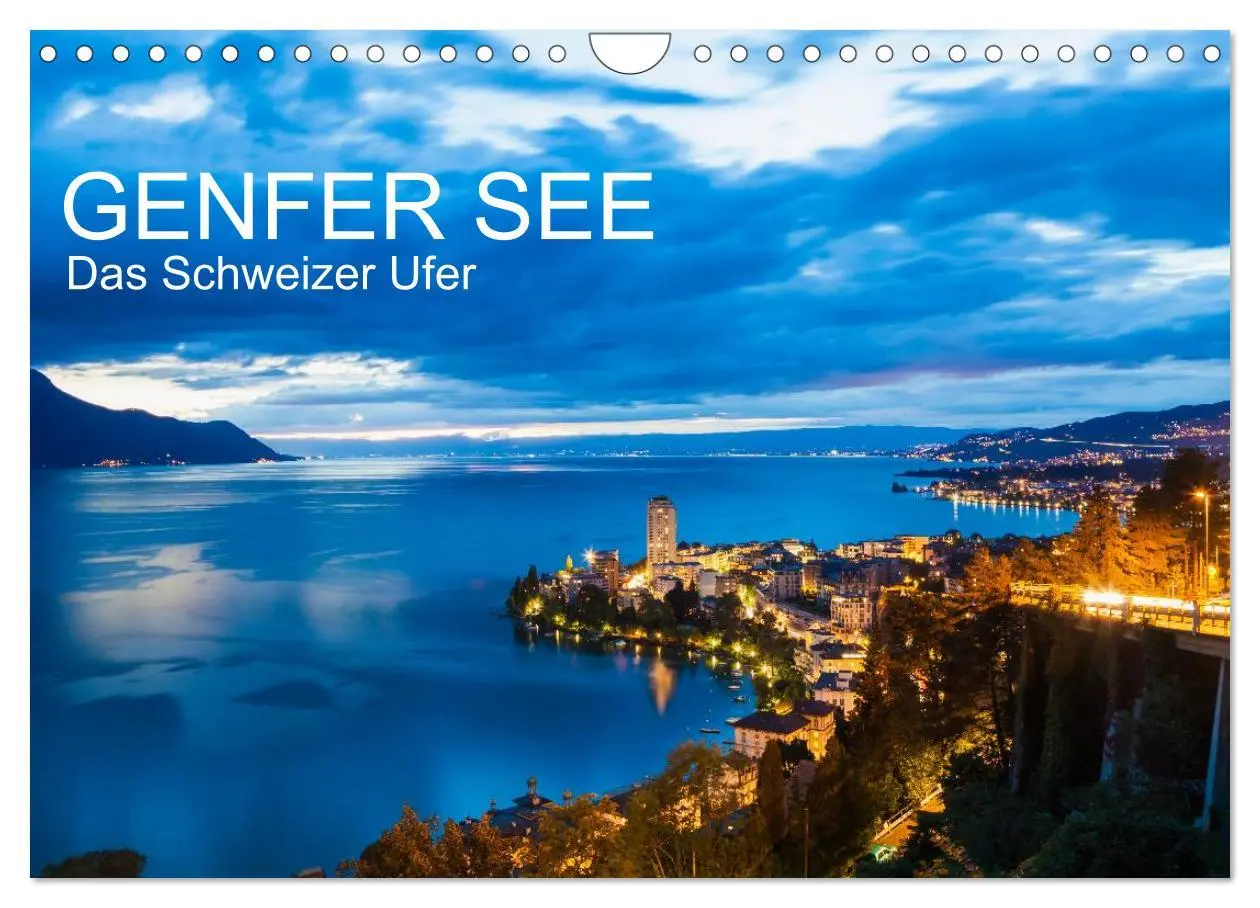 Cover: 9783516088038 | GENFER SEE Das Schweizer Ufer (Wandkalender 2026 DIN A4 quer),...