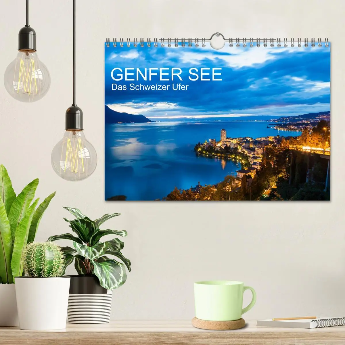 Bild: 9783516088038 | GENFER SEE Das Schweizer Ufer (Wandkalender 2026 DIN A4 quer),...
