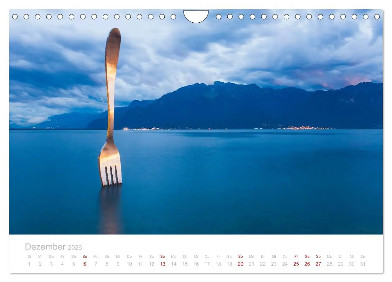 Bild: 9783516088038 | GENFER SEE Das Schweizer Ufer (Wandkalender 2026 DIN A4 quer),...