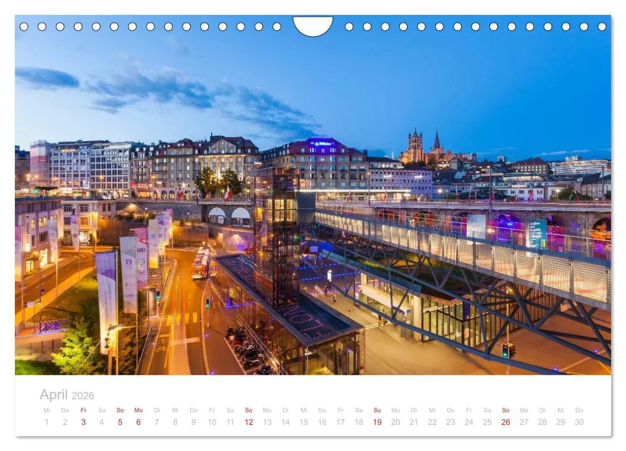 Bild: 9783516088038 | GENFER SEE Das Schweizer Ufer (Wandkalender 2026 DIN A4 quer),...