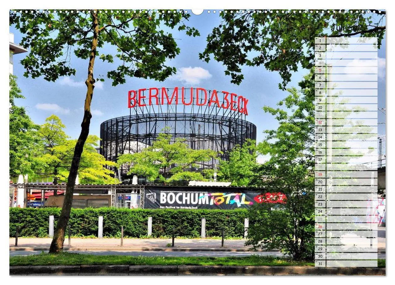 Bild: 9783516228038 | Bochum / Geburtstagskalender (Wandkalender 2026 DIN A2 quer),...