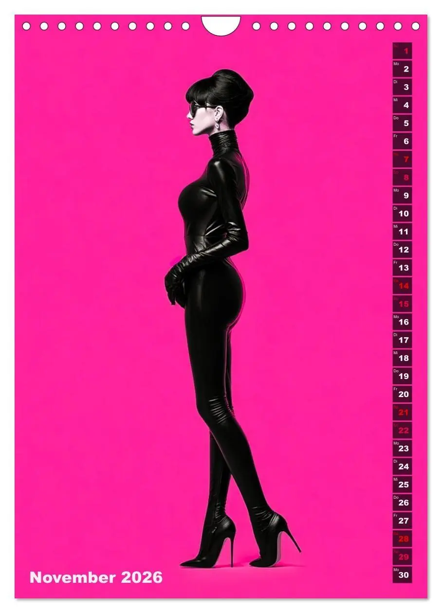 Bild: 9783516538038 | Lack und Leder - The Pink Box (Wandkalender 2026 DIN A4 hoch),...