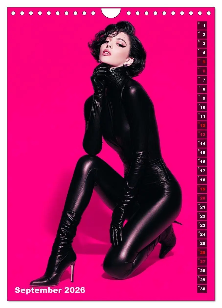 Bild: 9783516538038 | Lack und Leder - The Pink Box (Wandkalender 2026 DIN A4 hoch),...