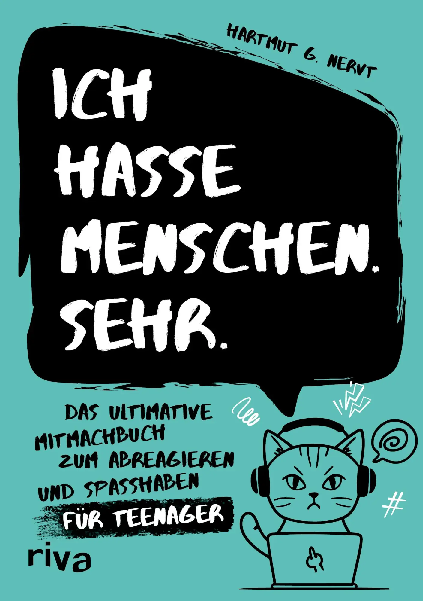 Cover: 9783742328038 | Ich hasse Menschen. Sehr. - Das ultimative Mitmachbuch zum...