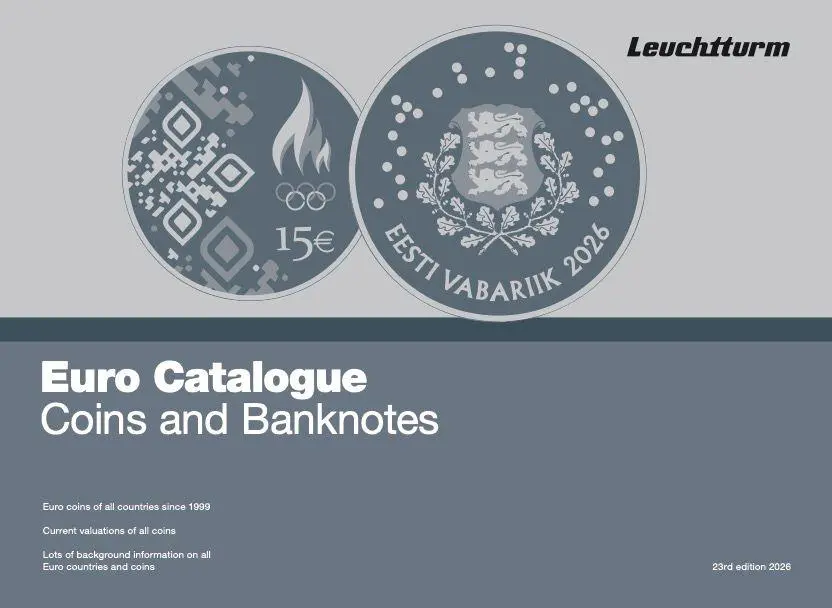 Leuchtturm GmbH: EUROKAT 2026 - Euro-Münzen- und Banknotenkatalog 2026 EN
