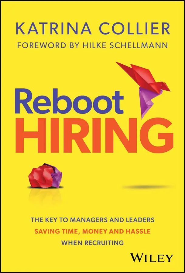Cover: 9781394278138 | Reboot Hiring | Katrina Collier | Buch | Einband - fest (Hardcover)