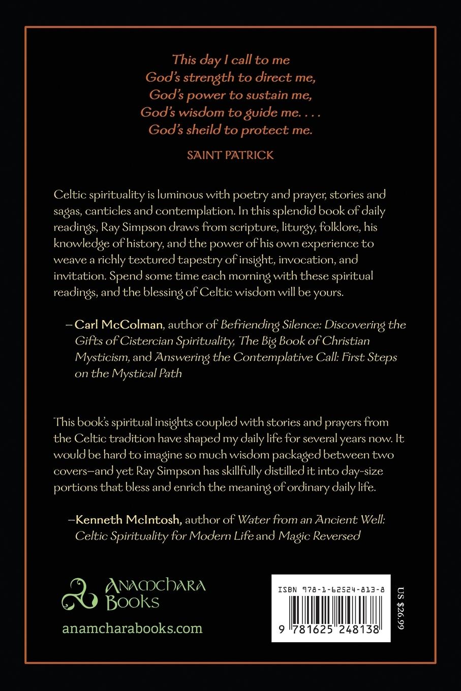 Rückseite: 9781625248138 | The Celtic Book of Days | Ray Simpson | Taschenbuch | Englisch | 2020