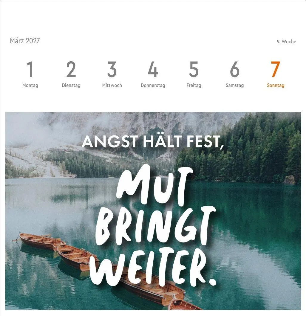 Bild: 9783756418138 | Visual Statements Premium-Postkartenkalender 2027 | Kalender | 54 S.
