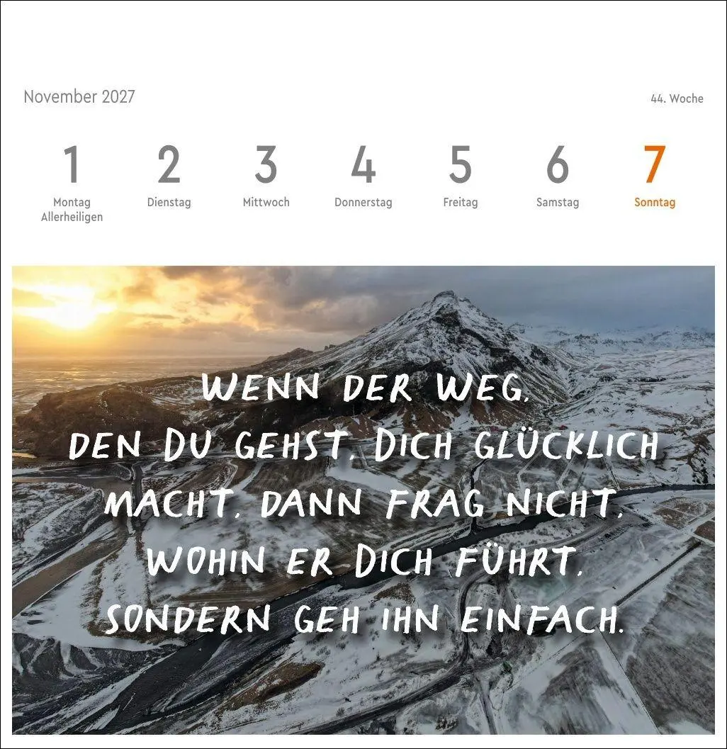 Bild: 9783756418138 | Visual Statements Premium-Postkartenkalender 2027 | Kalender | 54 S.