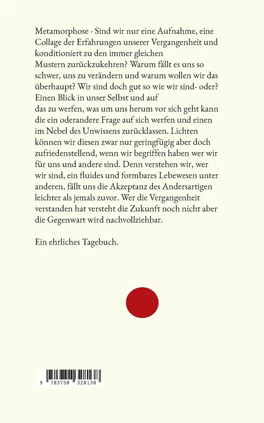 Rückseite: 9783758328138 | Metamorphose | Kurzgeschichten | Leon Segelbacher | Taschenbuch | 2024