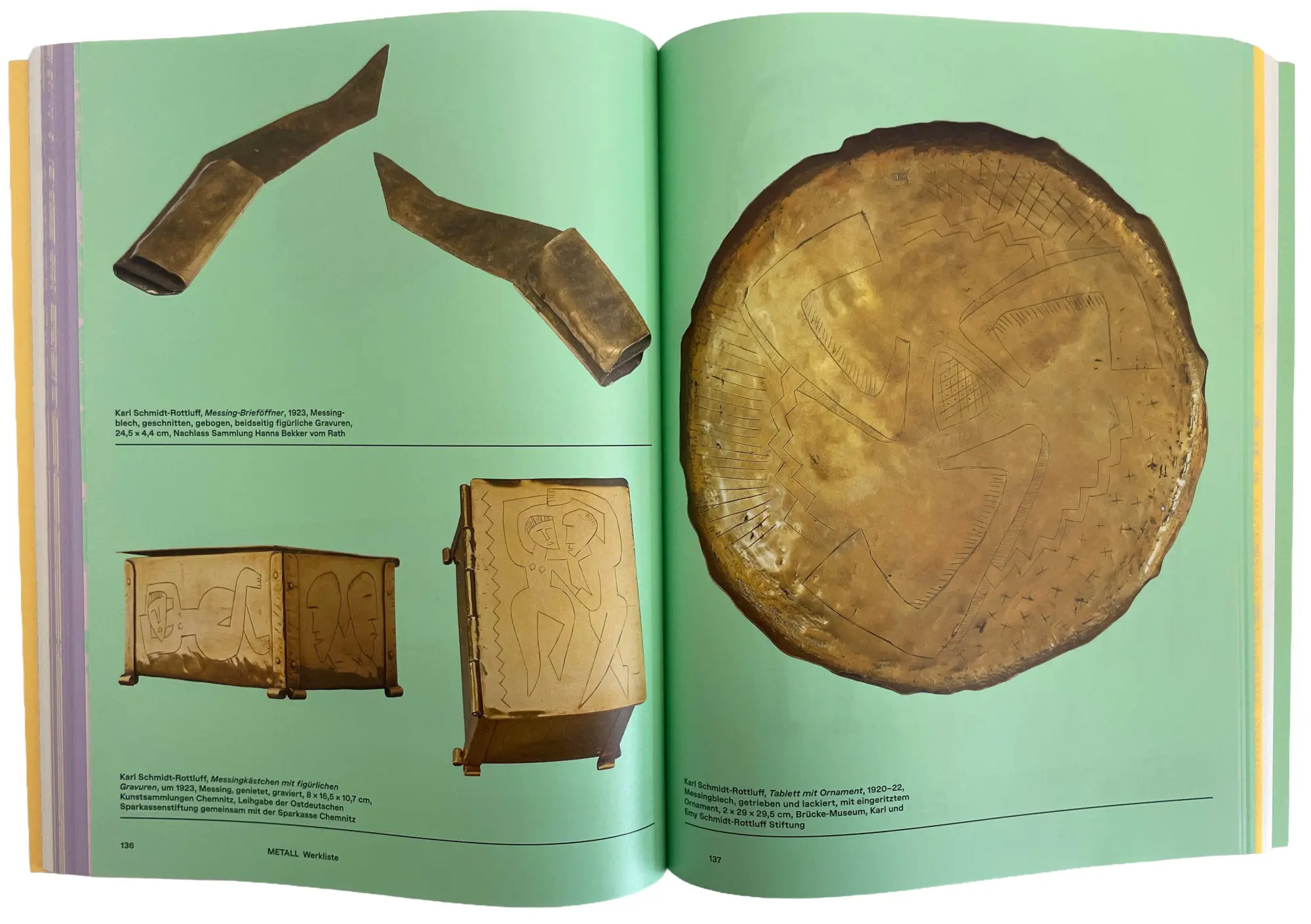 Bild: 9783777448138 | Kunst Hand Werk Brücke - Applied Arts of the Brücke Artists | Buch