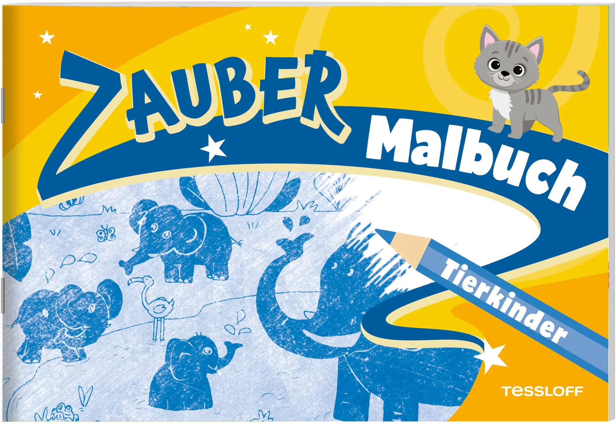 Cover: 9783788648138 | Zaubermalbuch. Tierkinder | Sandra Schmidt | Broschüre | 32 S. | 2026