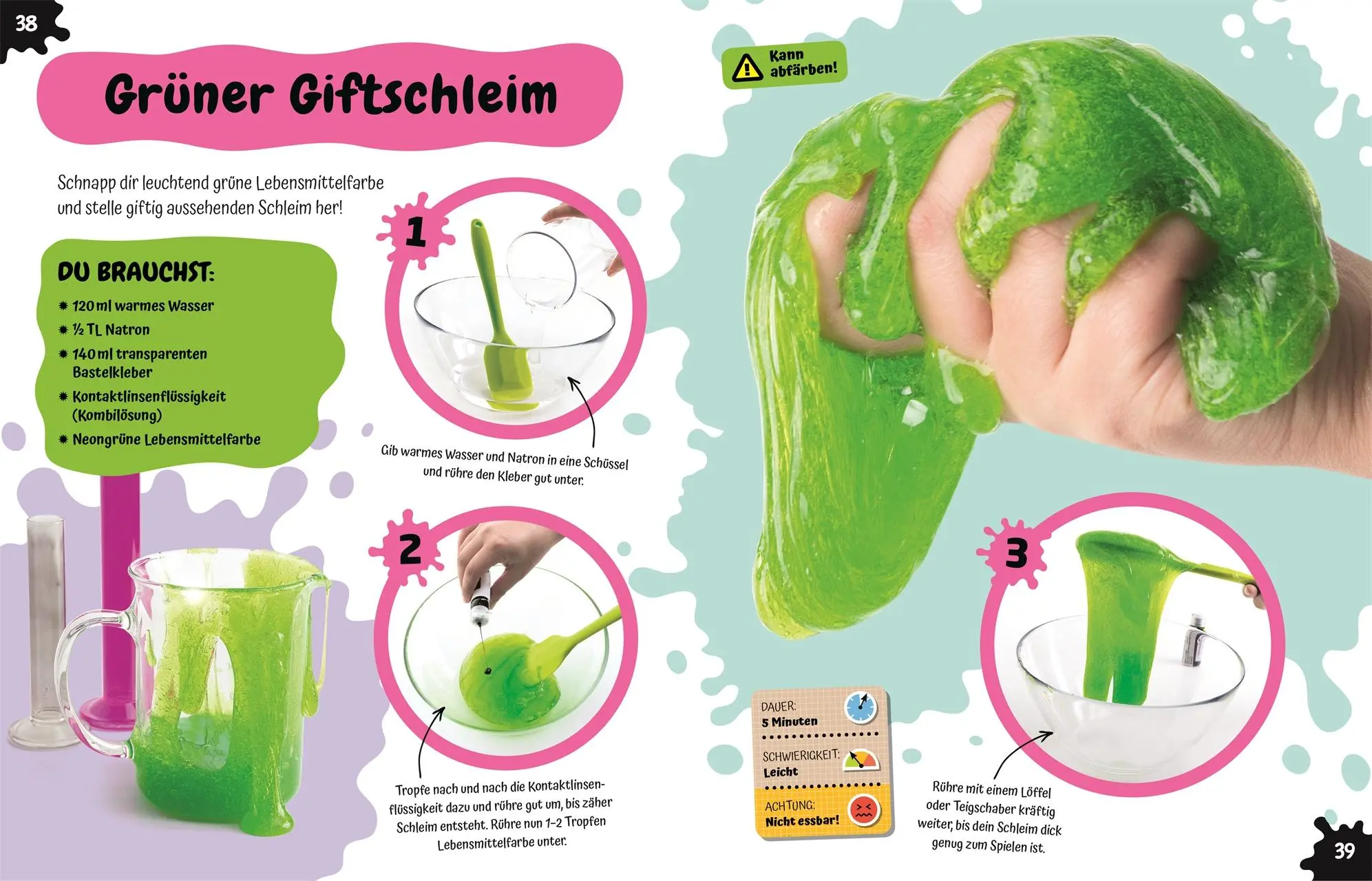 Bild: 9783831038138 | Super-Schleim | Elena Bruns | Taschenbuch | 64 S. | Deutsch | 2020