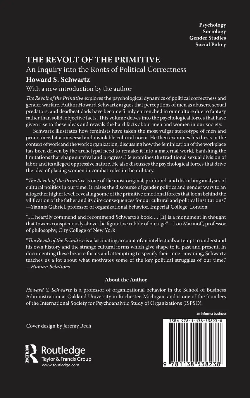 Rückseite: 9781138538238 | The Revolt of the Primitive | Howard Schwartz | Buch | Englisch | 2017