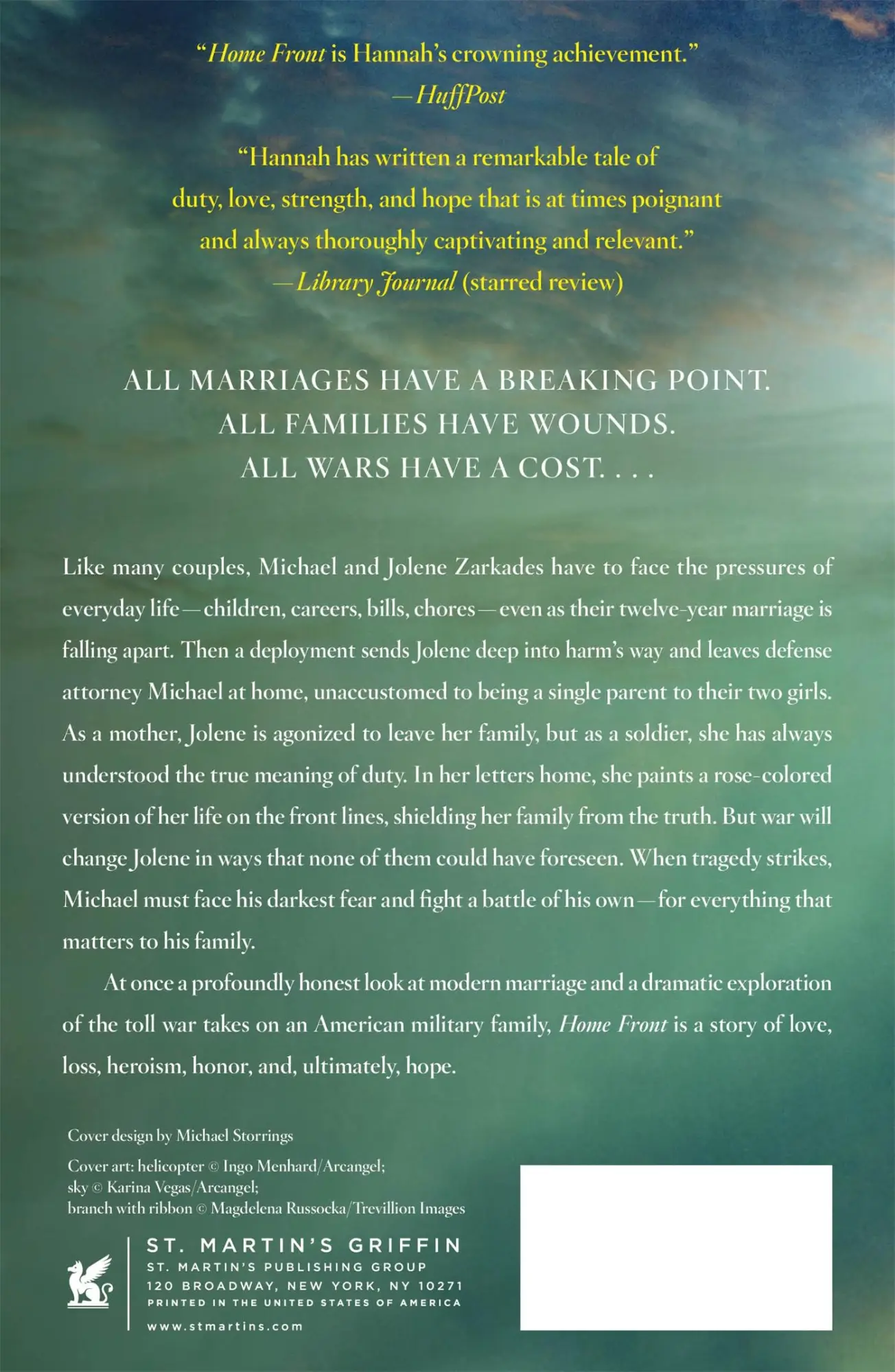 Rückseite: 9781250858238 | Home Front | Kristin Hannah | Taschenbuch | Griffin | Englisch | 2022