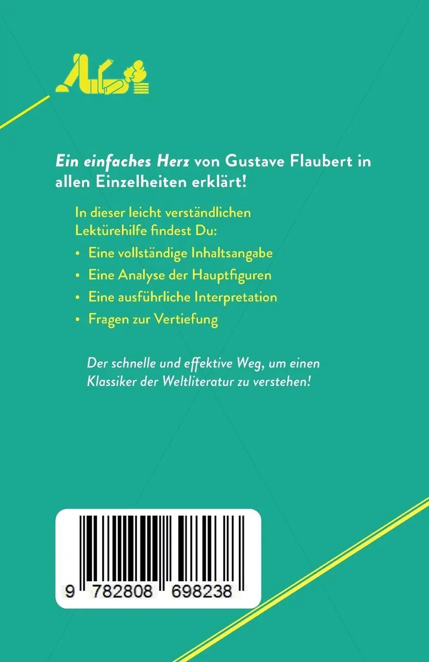 Rückseite: 9782808698238 | Ein einfaches Herz | von Gustave Flaubert | Sandrine Guihéneuf | Buch