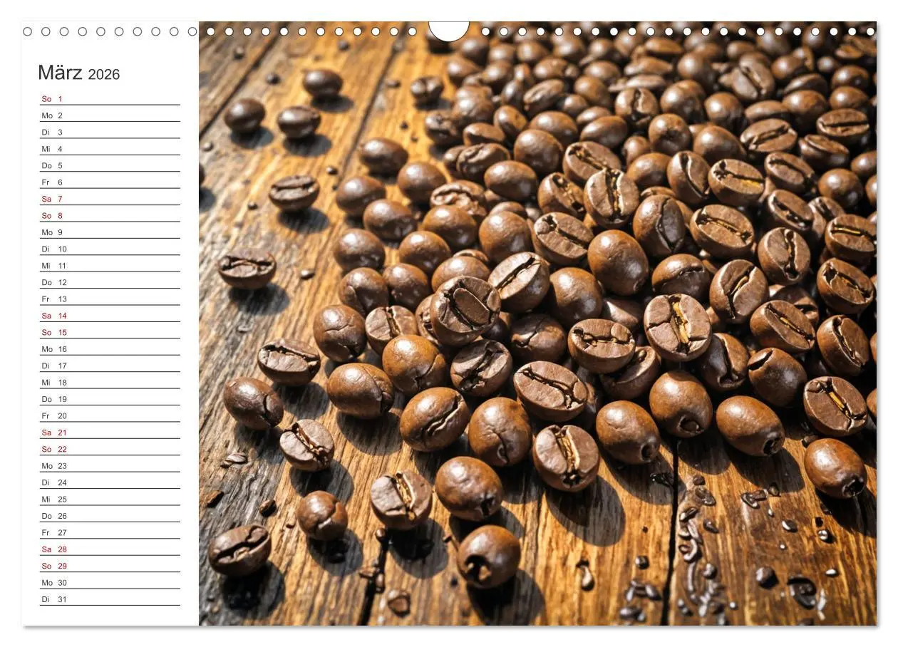 Bild: 9783457288238 | Kaffee Zauber - Ein Jahr der Vielfalt (Wandkalender 2026 DIN A3...