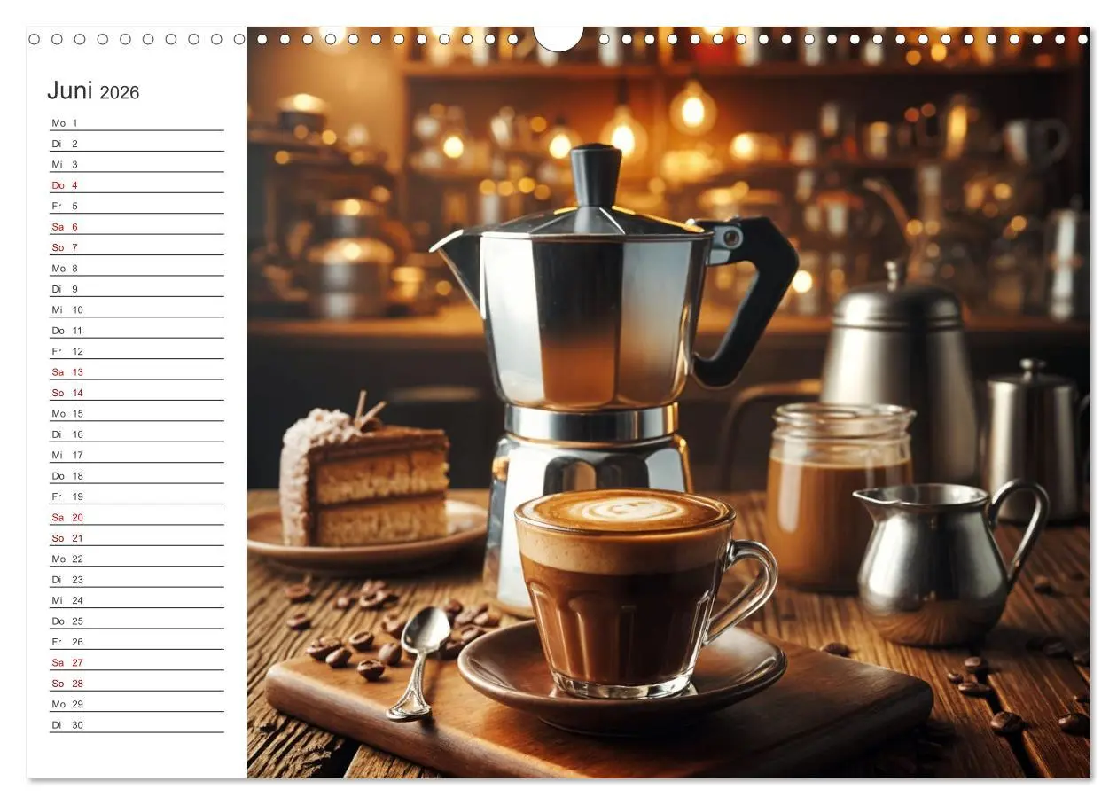 Bild: 9783457288238 | Kaffee Zauber - Ein Jahr der Vielfalt (Wandkalender 2026 DIN A3...