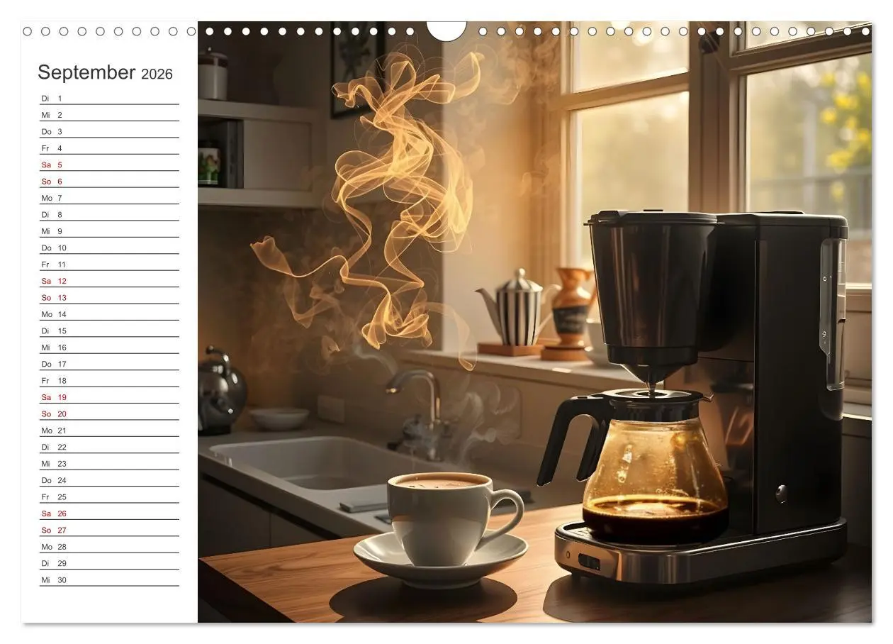 Bild: 9783457288238 | Kaffee Zauber - Ein Jahr der Vielfalt (Wandkalender 2026 DIN A3...