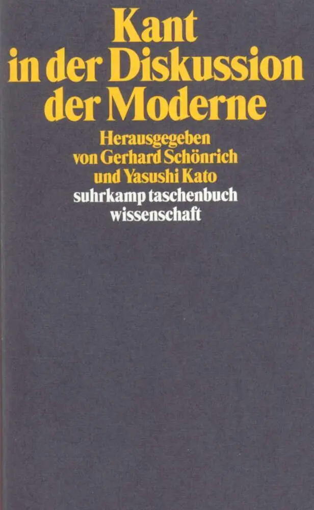 Cover: 9783518288238 | Kant in der Diskussion der Moderne | Taschenbuch | 590 S. | Deutsch