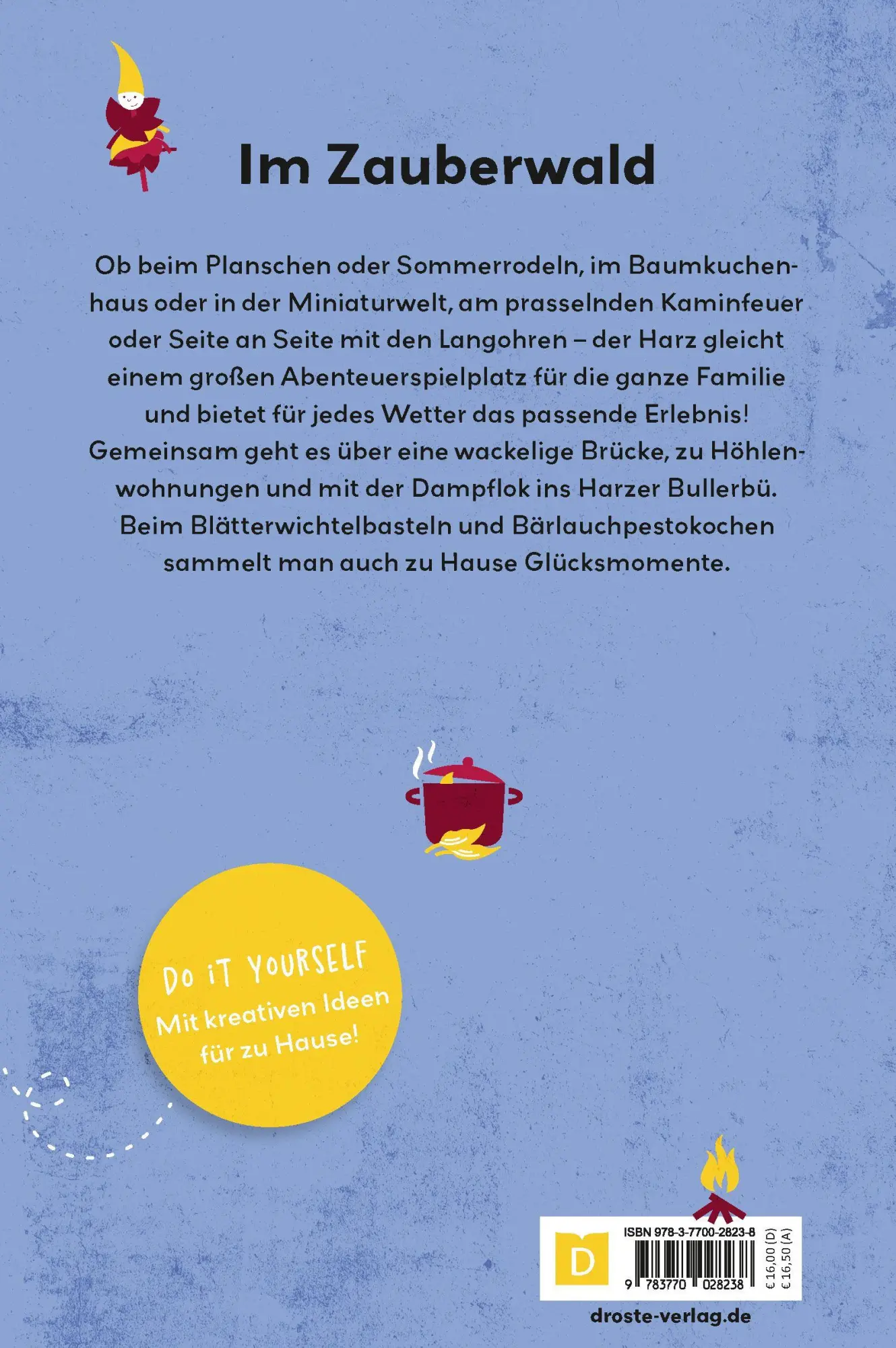 Rückseite: 9783770028238 | Glückszeit für Familien - Harz | Jana Zieseniß | Taschenbuch | 168 S.