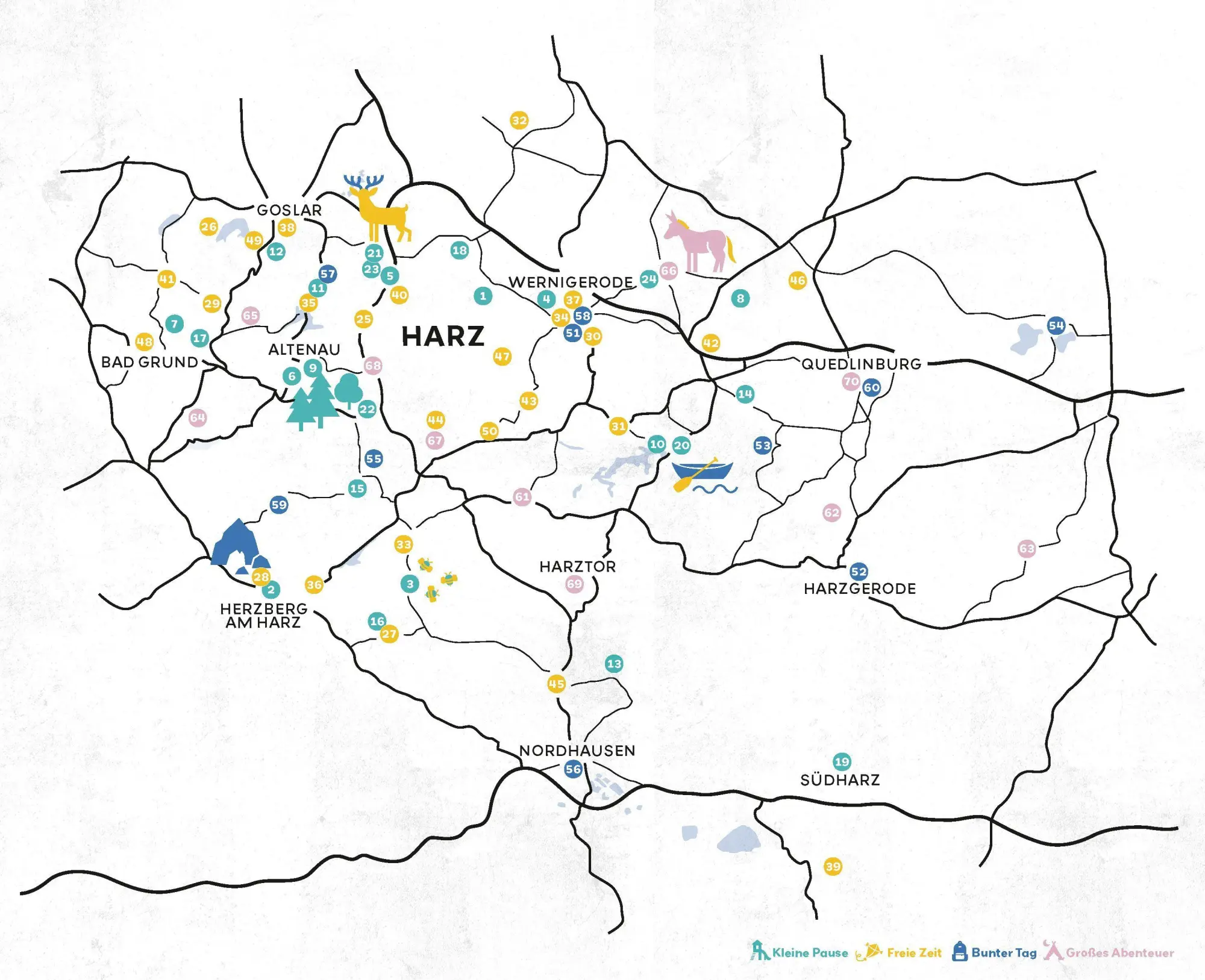 Bild: 9783770028238 | Glückszeit für Familien - Harz | Jana Zieseniß | Taschenbuch | 168 S.