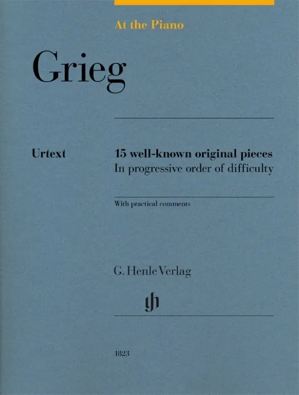 Cover: 9790201818238 | Edvard Grieg - At the Piano - 15 well-known original pieces | Buch