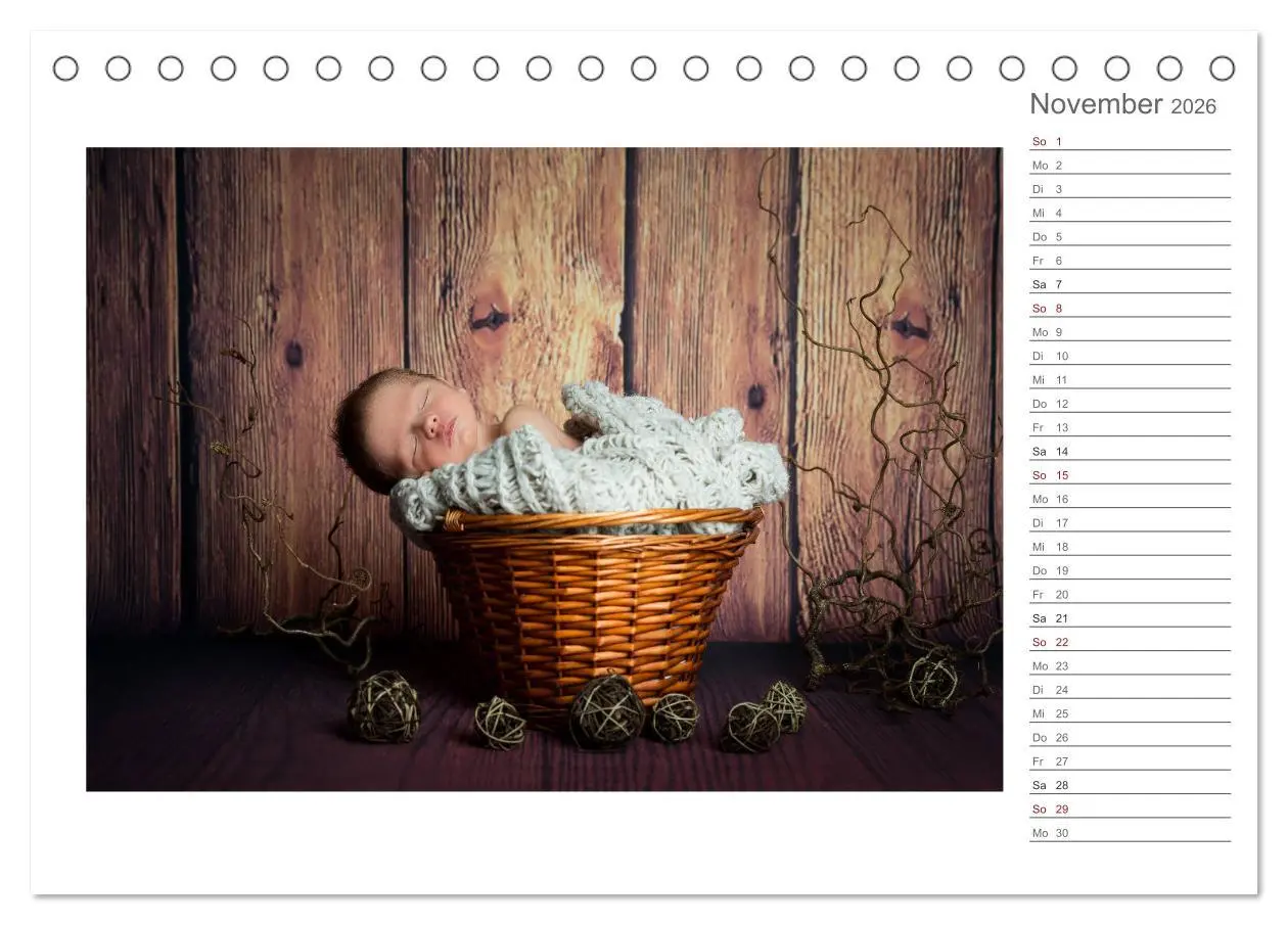Bild: 9783457898338 | Aller Anfang ist klein - Babykalender mit Noah (Tischkalender 2026...