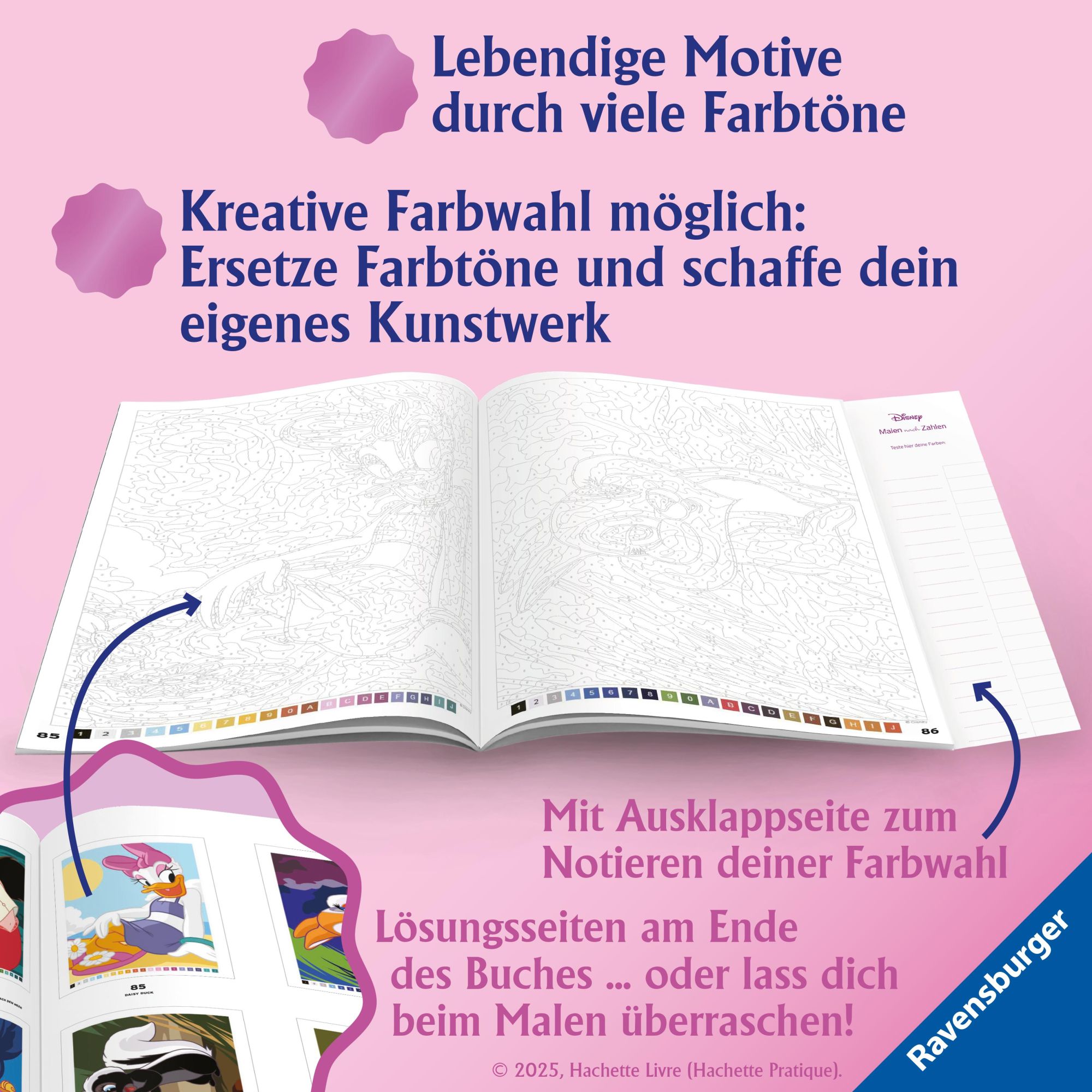 Bild: 9783473498338 | Disney - Malen nach Zahlen: Girl Power | Rina Gregor | Taschenbuch
