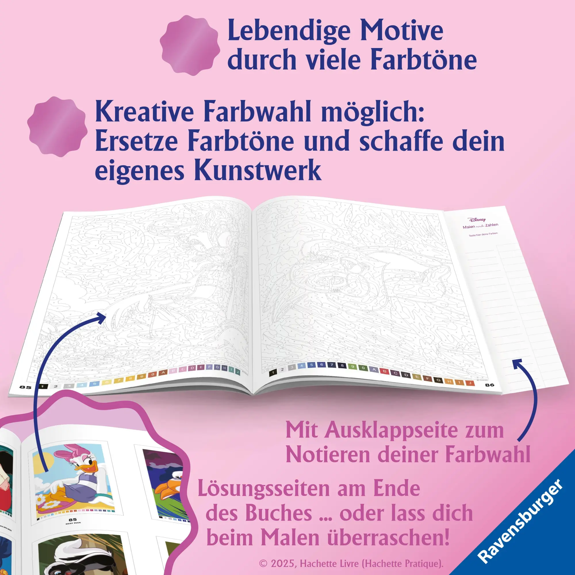 Bild: 9783473498338 | Disney - Malen nach Zahlen: Girl Power | Rina Gregor | Taschenbuch
