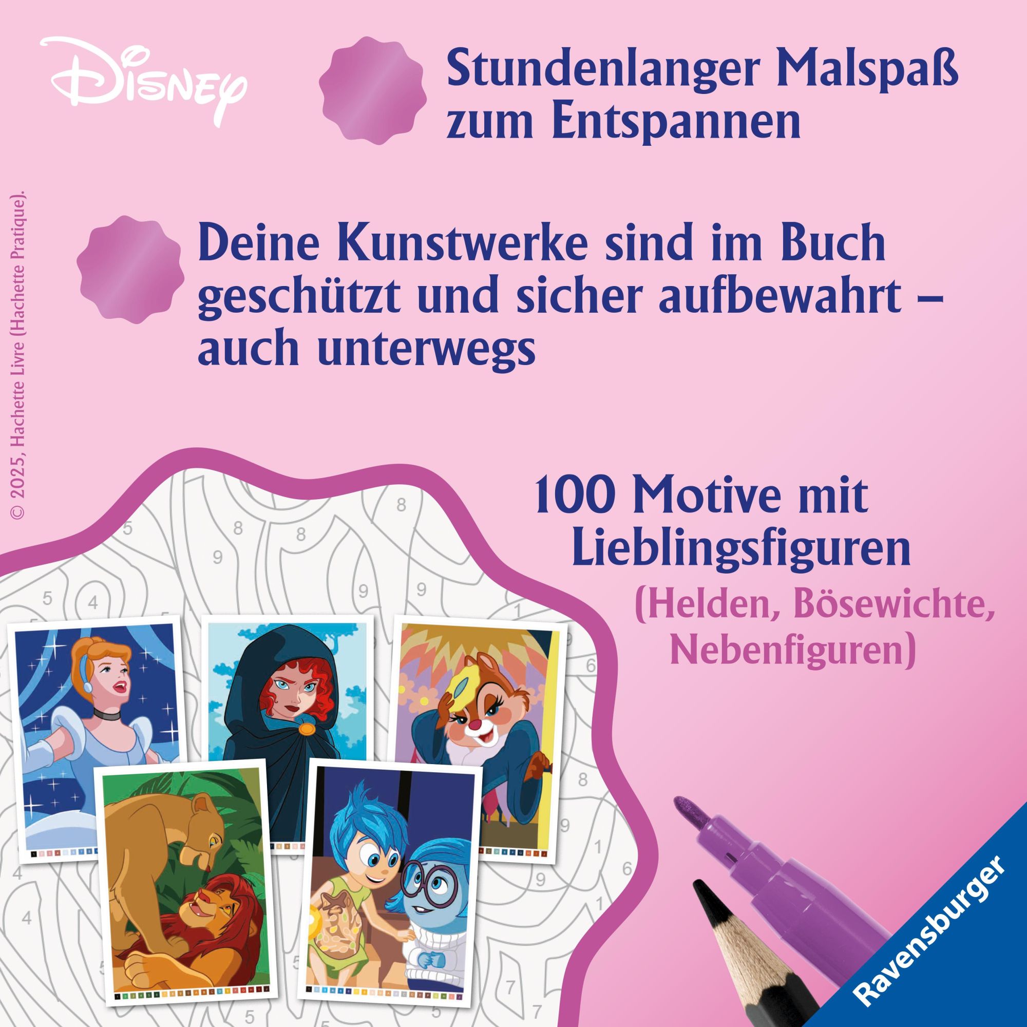Bild: 9783473498338 | Disney - Malen nach Zahlen: Girl Power | Rina Gregor | Taschenbuch