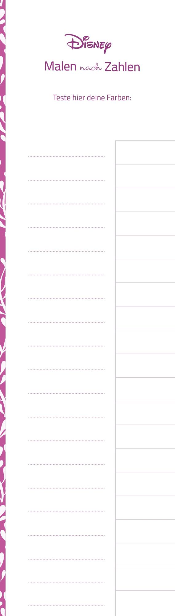 Bild: 9783473498338 | Disney - Malen nach Zahlen: Girl Power | Rina Gregor | Taschenbuch
