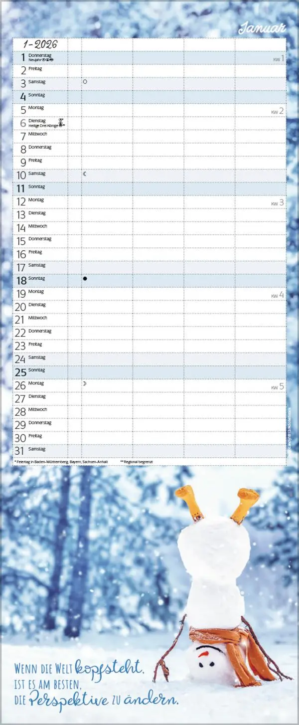 Bild: 9783731888338 | Familienplaner mit Fotos und Zitaten 2026 | Verlag Korsch | Kalender