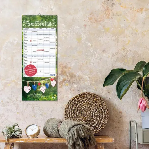 Bild: 9783731888338 | Familienplaner mit Fotos und Zitaten 2026 | Verlag Korsch | Kalender