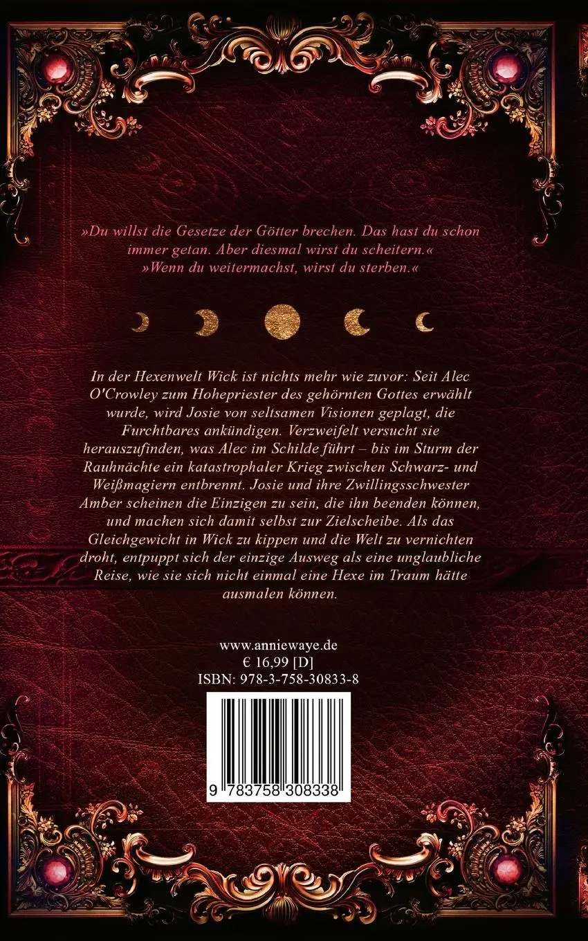 Rückseite: 9783758308338 | Witches of Wick 3: Das Buch des Atho | Das große Finale der Hexen-Saga