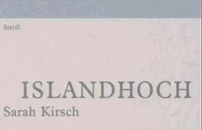 Cover: 9783882438338 | Islandhoch | Tagebruchstücke | Sarah Kirsch | Buch | 104 S. | Deutsch