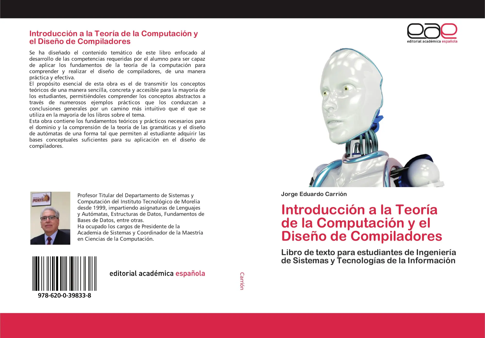 Cover: 9786200398338 | Introducción a la Teoría de la Computación y el Diseño de Compiladores