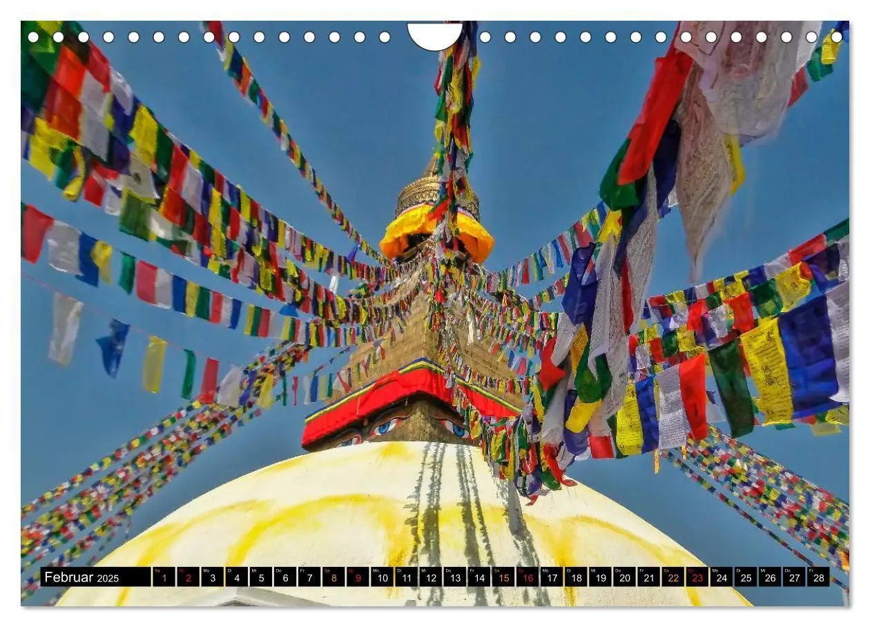Bild: 9783435558438 | Nepal - das Dach der Welt (Wandkalender 2025 DIN A4 quer), CALVENDO...