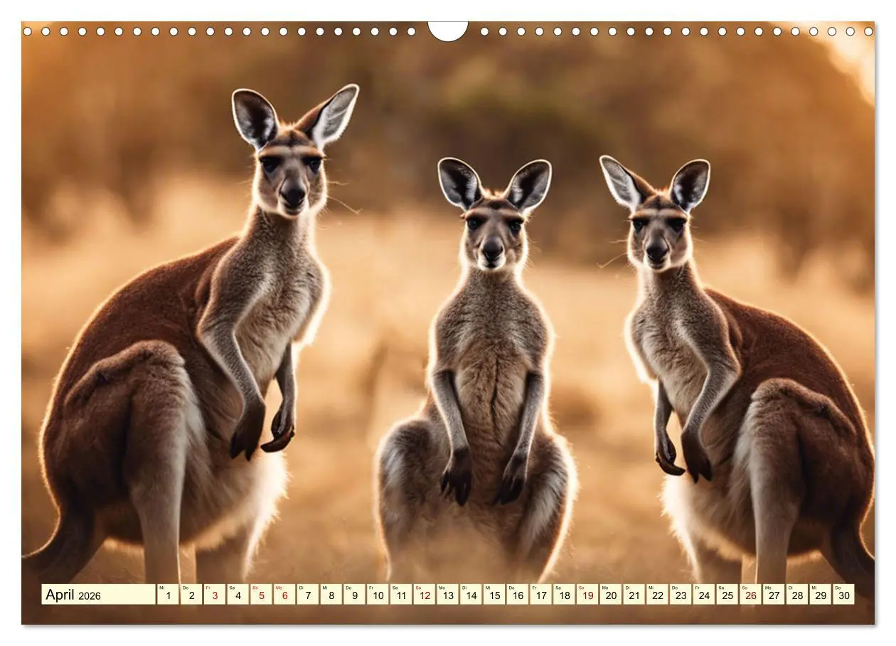 Bild: 9783457408438 | Australiens faszinierende Fauna (Wandkalender 2026 DIN A3 quer),...