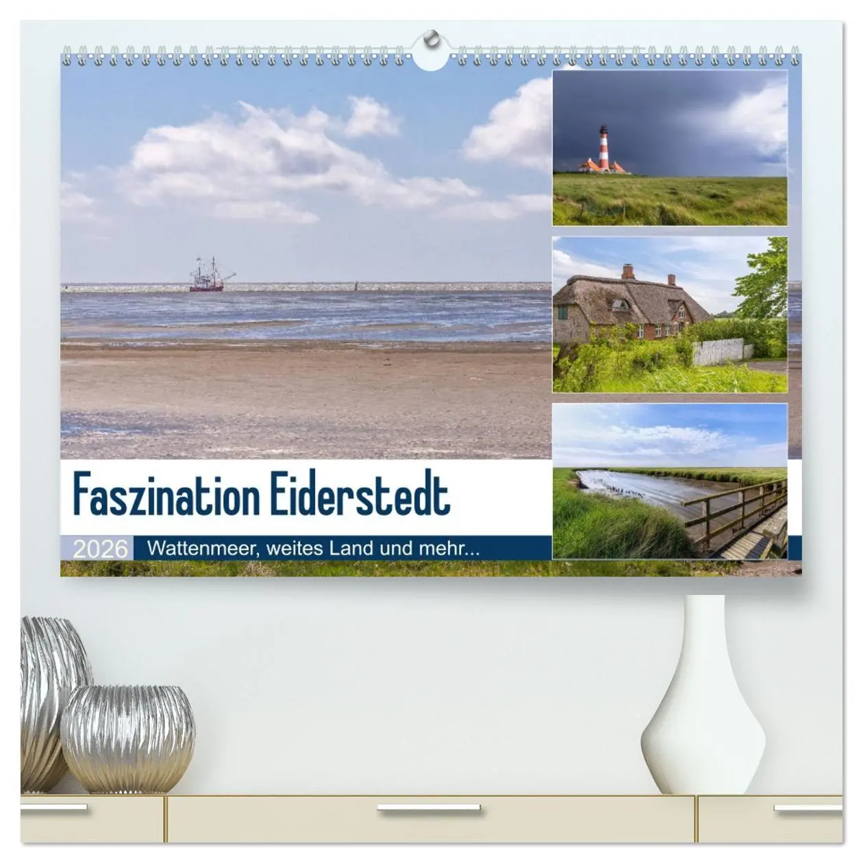 Cover: 9783457718438 | Faszination Eiderstedt (hochwertiger Premium Wandkalender 2026 DIN...