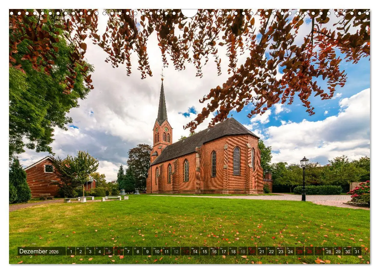 Bild: 9783457888438 | Papenburg - Venedig des Nordens (Wandkalender 2026 DIN A3 quer),...