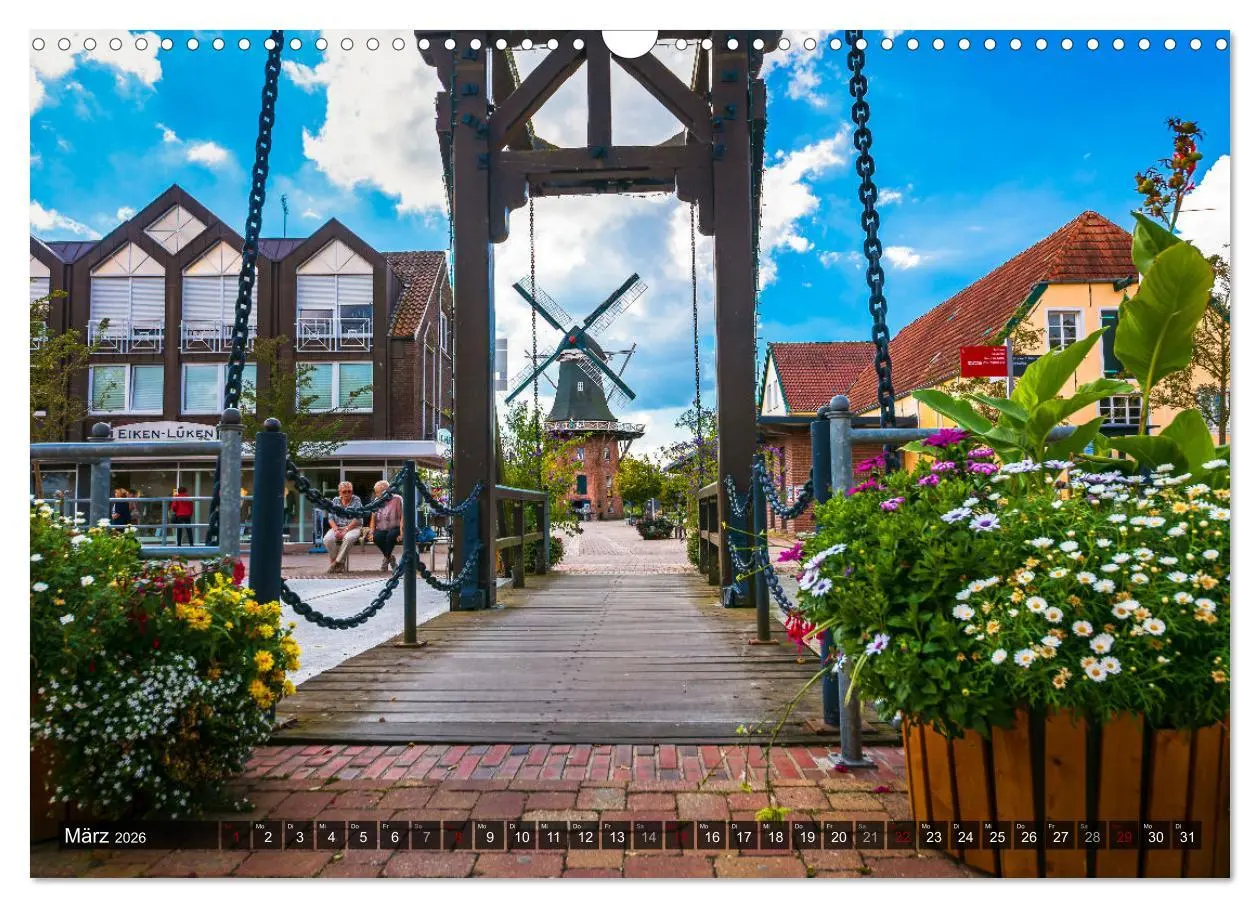 Bild: 9783457888438 | Papenburg - Venedig des Nordens (Wandkalender 2026 DIN A3 quer),...