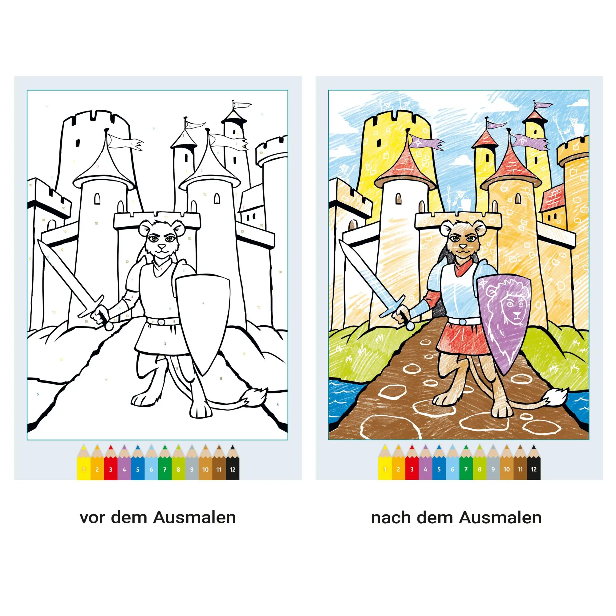 Bild: 9783473488438 | CreArt Malen nach Zahlen ab 5 Zauberpapier - Abenteuer | Menzel | Buch