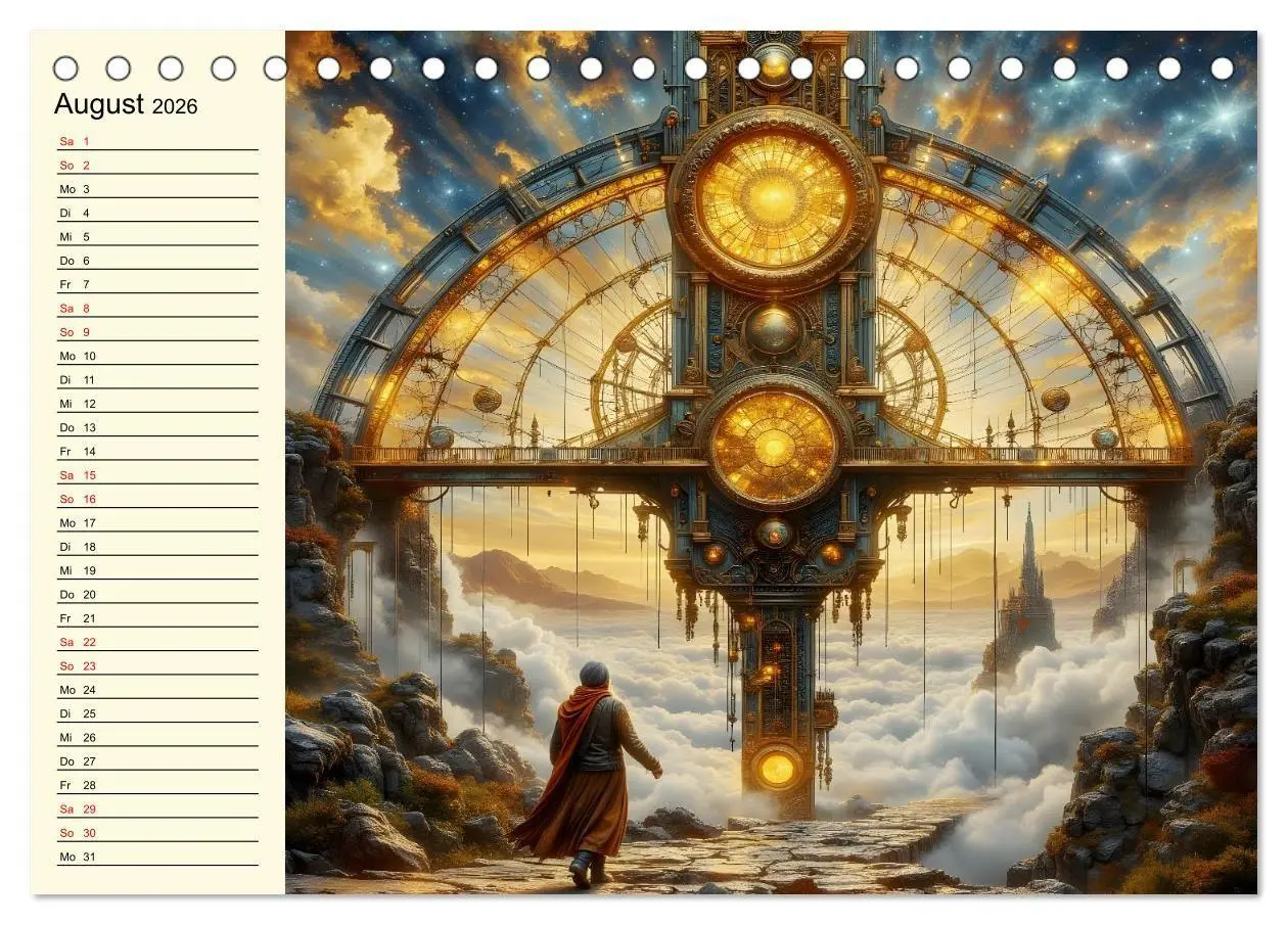 Bild: 9783516668438 | Flucht ins Wunder (Tischkalender 2026 DIN A5 quer), CALVENDO...