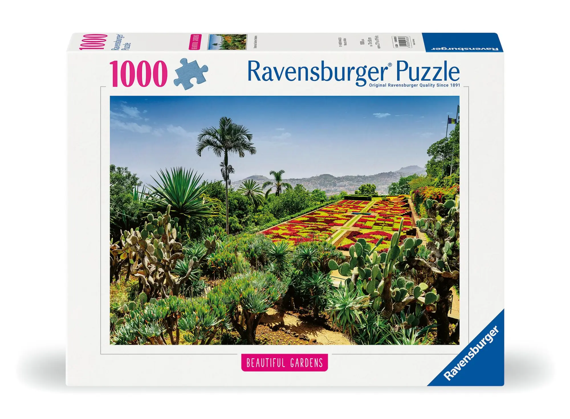 Cover: 4005555008538 | Erwachsenenpuzzle 1000 Teile - Botanischer Garten, Madeira | Spiel
