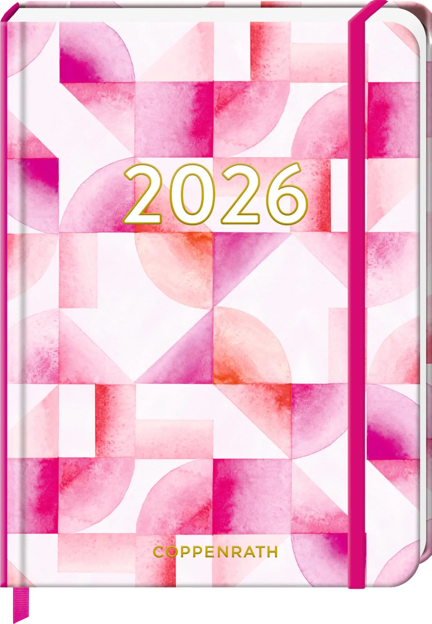 Cover: 4050003958538 | Mein Jahr 2026 - Mosaik (All about pink) | Kalender | 144 S. | Deutsch